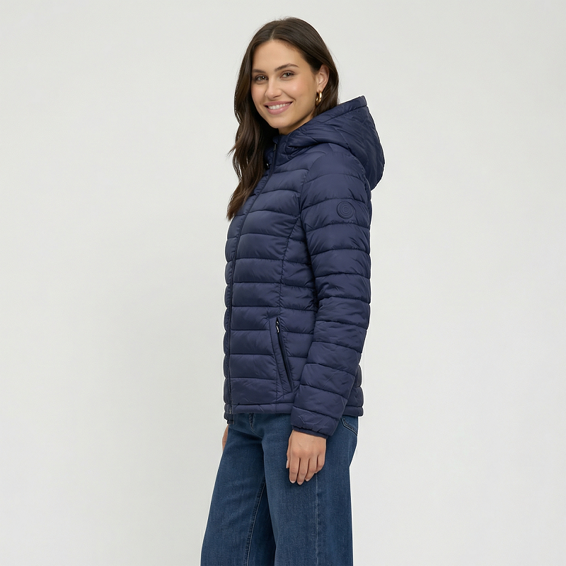 CARS Dames Voorjaars Jas Thelma Donkerblauw - Afbeelding 2