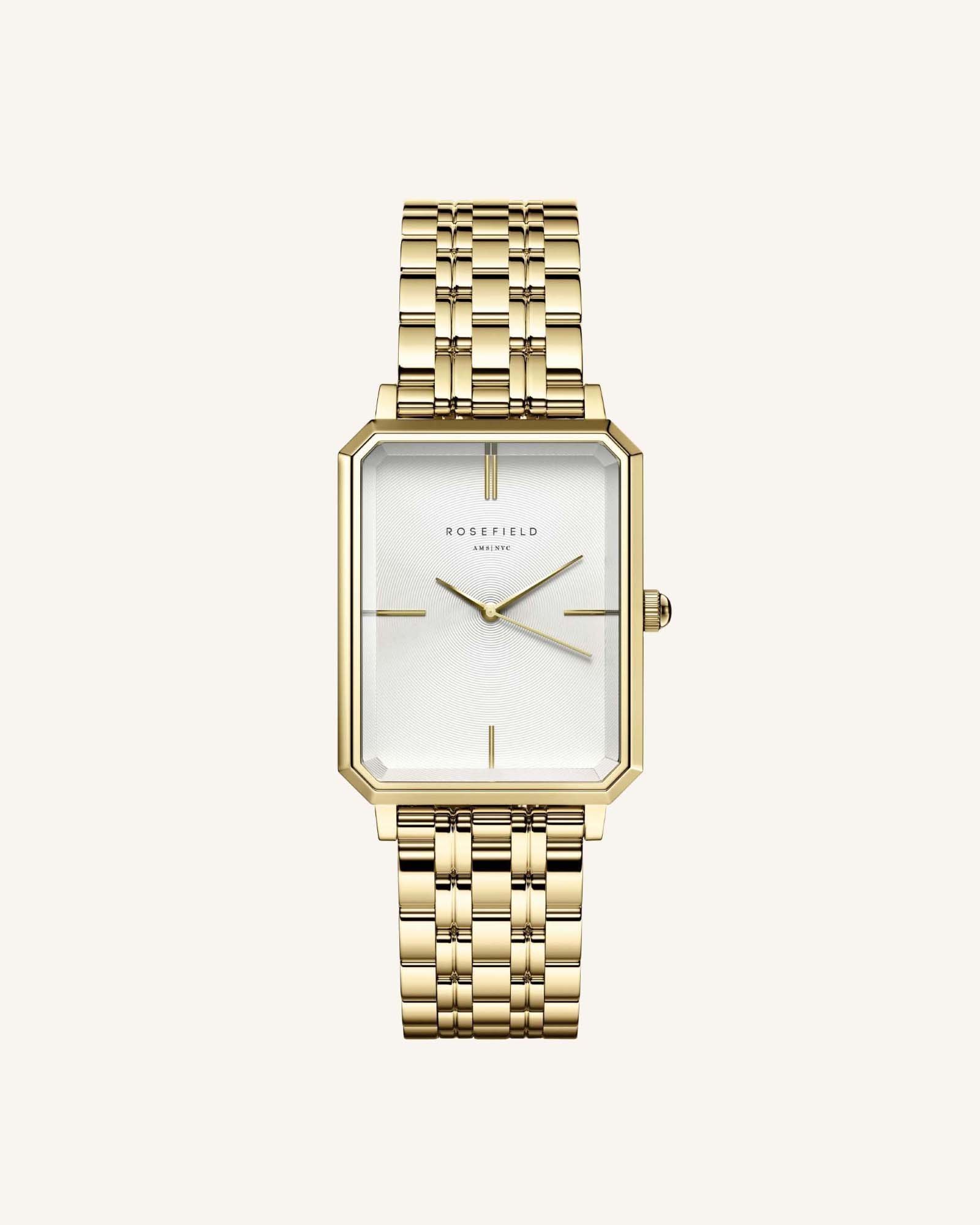 ROSEFIELD Dames Horloge The Octagon Gold 