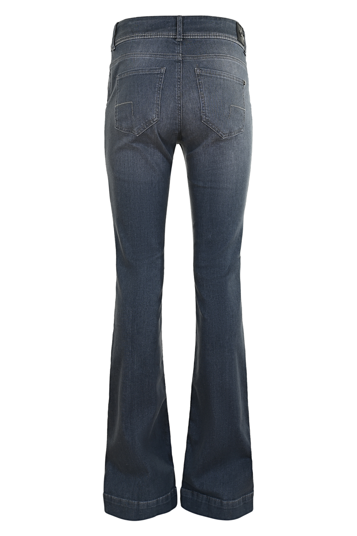 DNM PURE Dames Spijkerbroek Flynn Pocket Smoke Grey  - Afbeelding 2