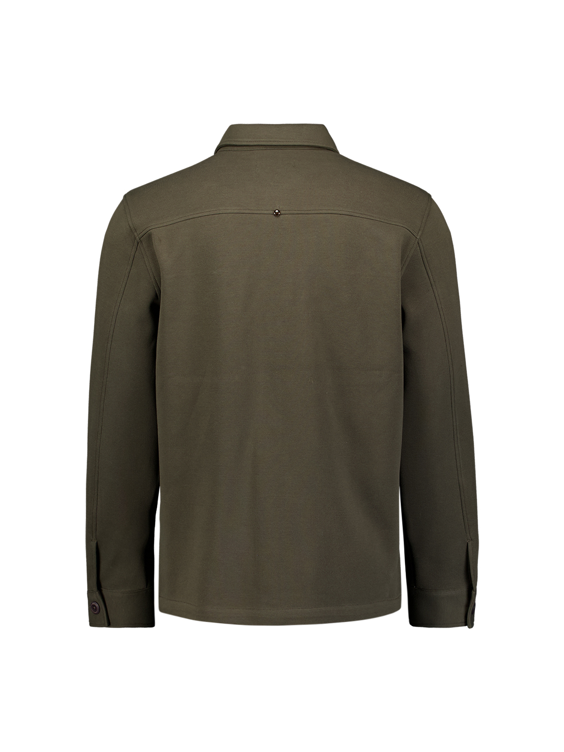 NO EXCESS Heren Overshirt Donker Groen  - Afbeelding 5
