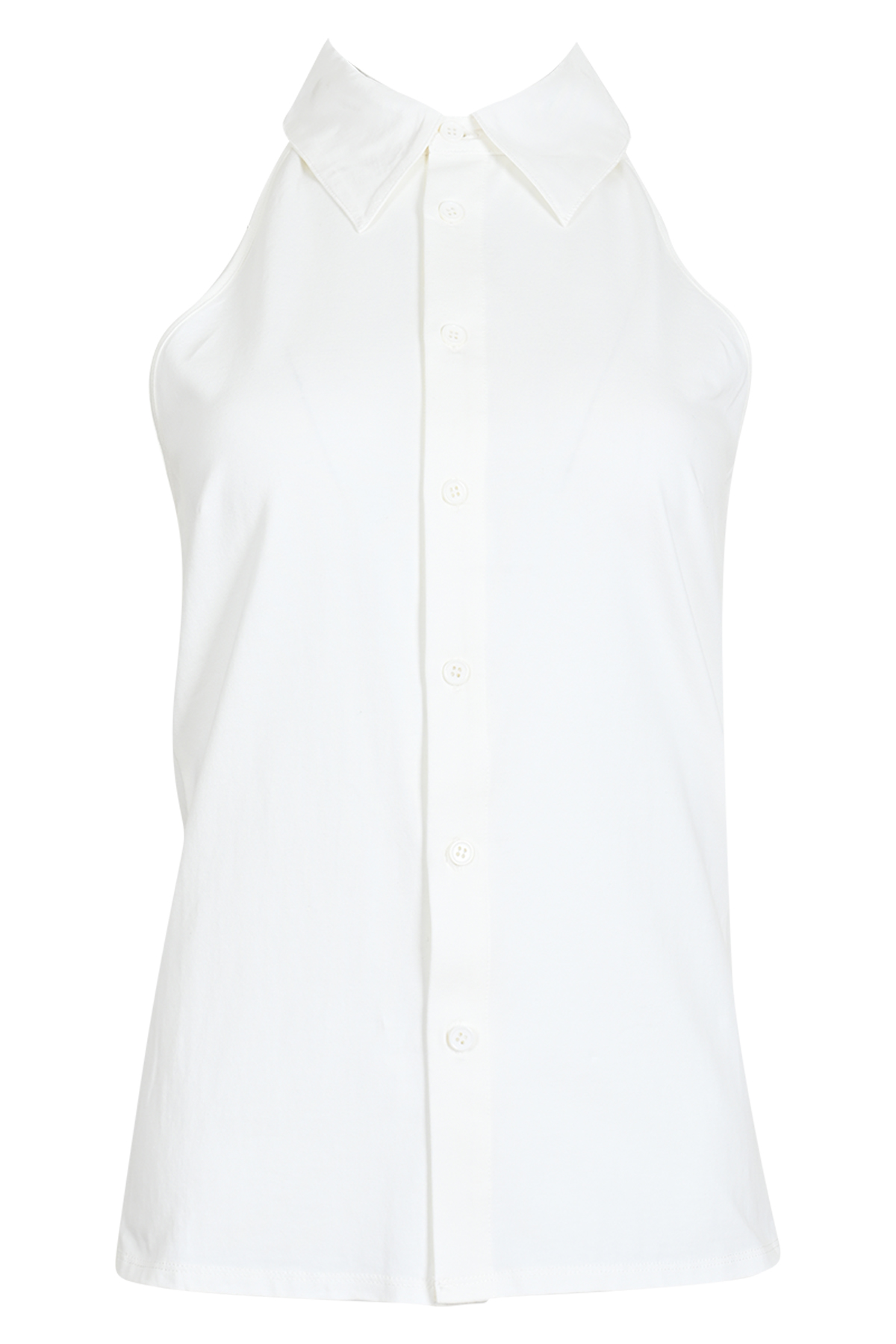 MAICAZZ Mouwloze Dames Blouse Naya Offwhite 