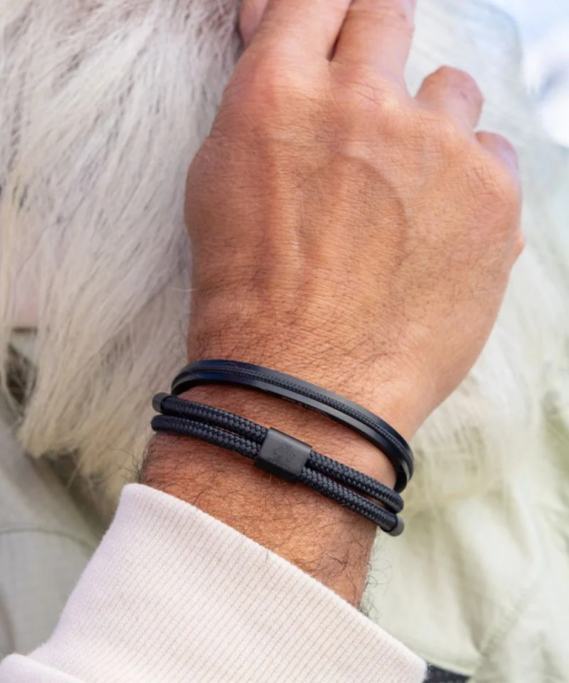 PIG&HEN Herenarmband Navarch 6 Black  - Afbeelding 2