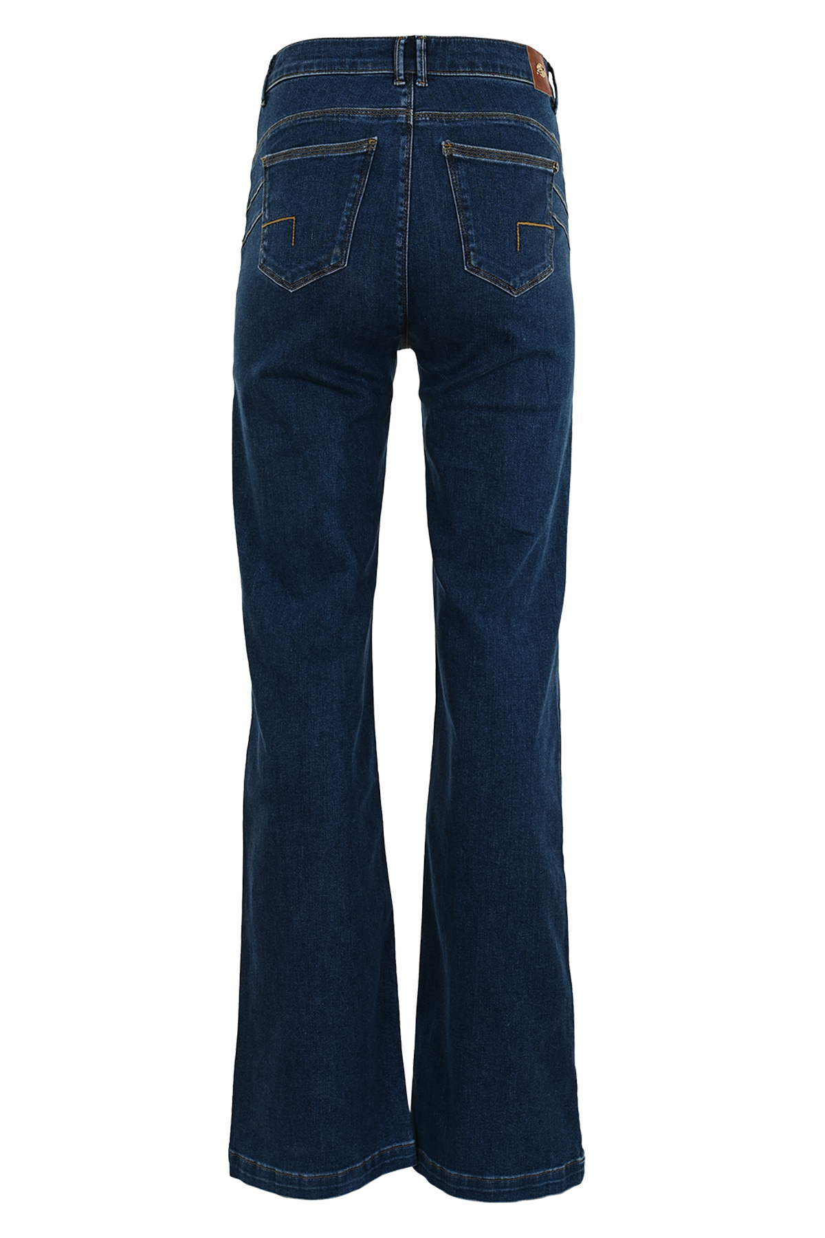 DNM PURE Dames Spijkerbroek Shirley Authentic Blue  - Afbeelding 2