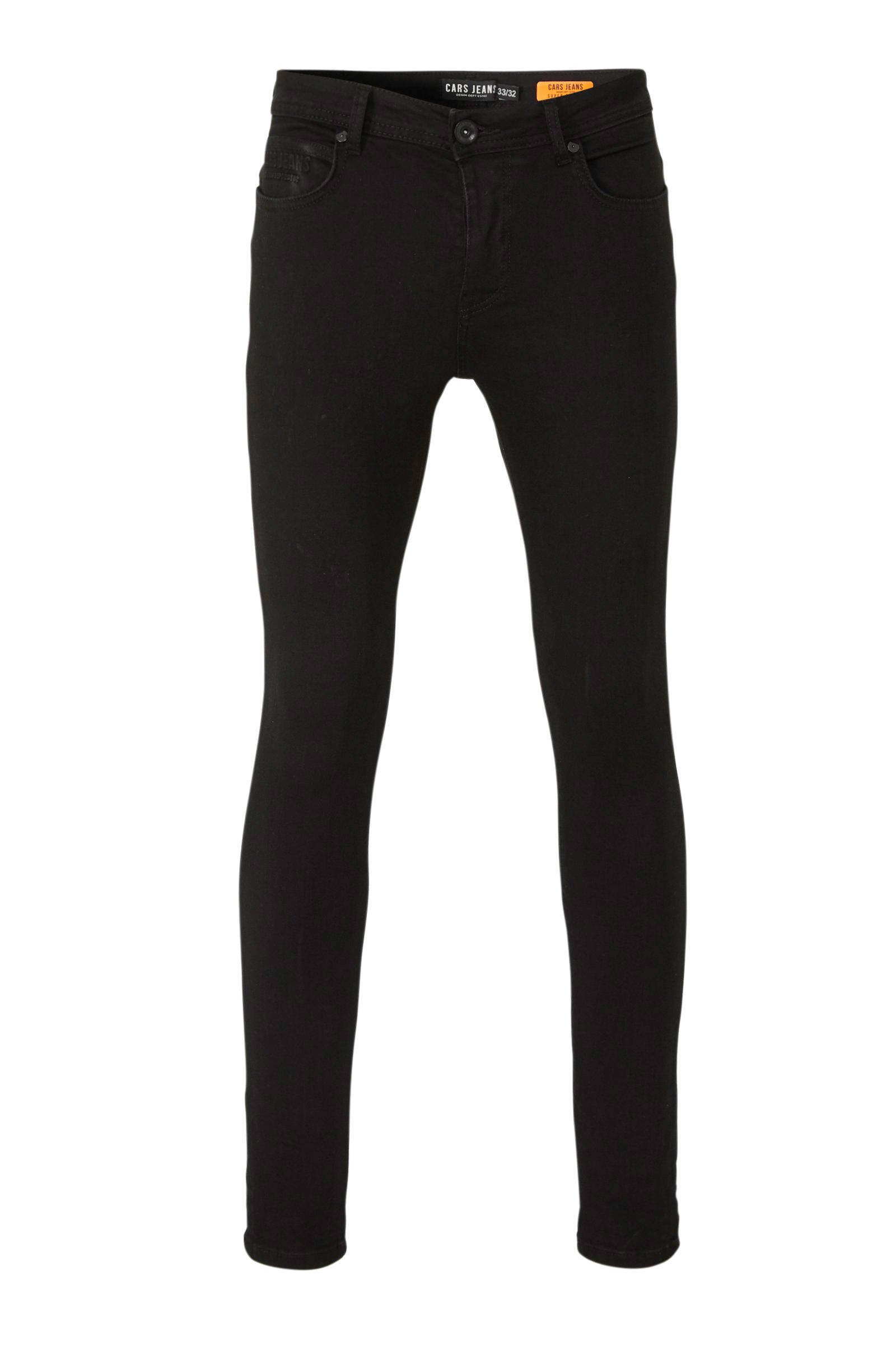 Cars Spijkerbroek Dust Super Skinny Twill Black 