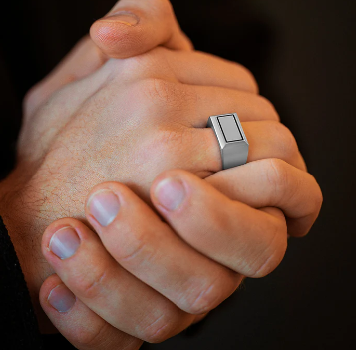 STEEL&BARNETT Herenring Legacy Zilver  - Afbeelding 2