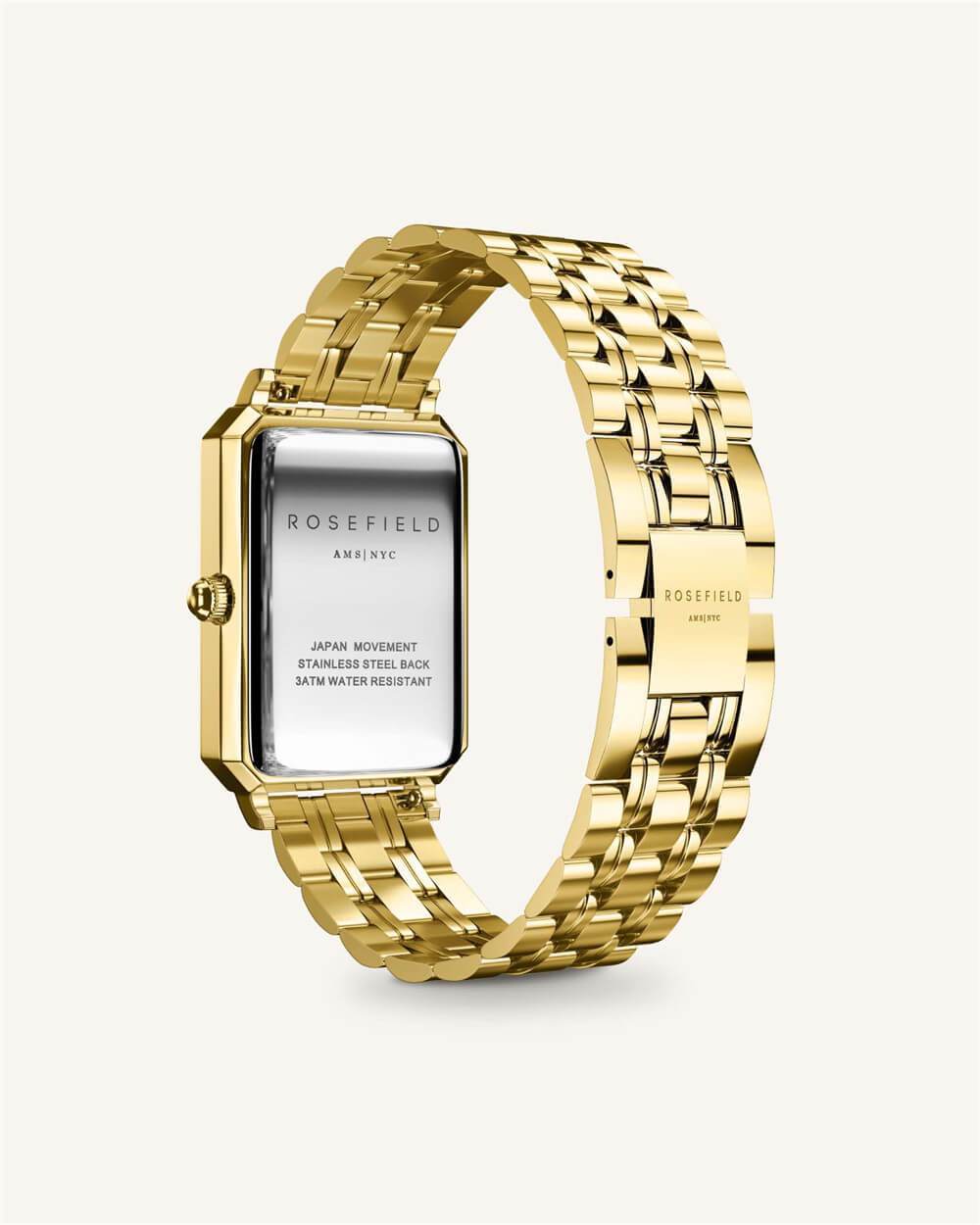 ROSEFIELD Dames Horloge The Octagon Gold  - Afbeelding 5