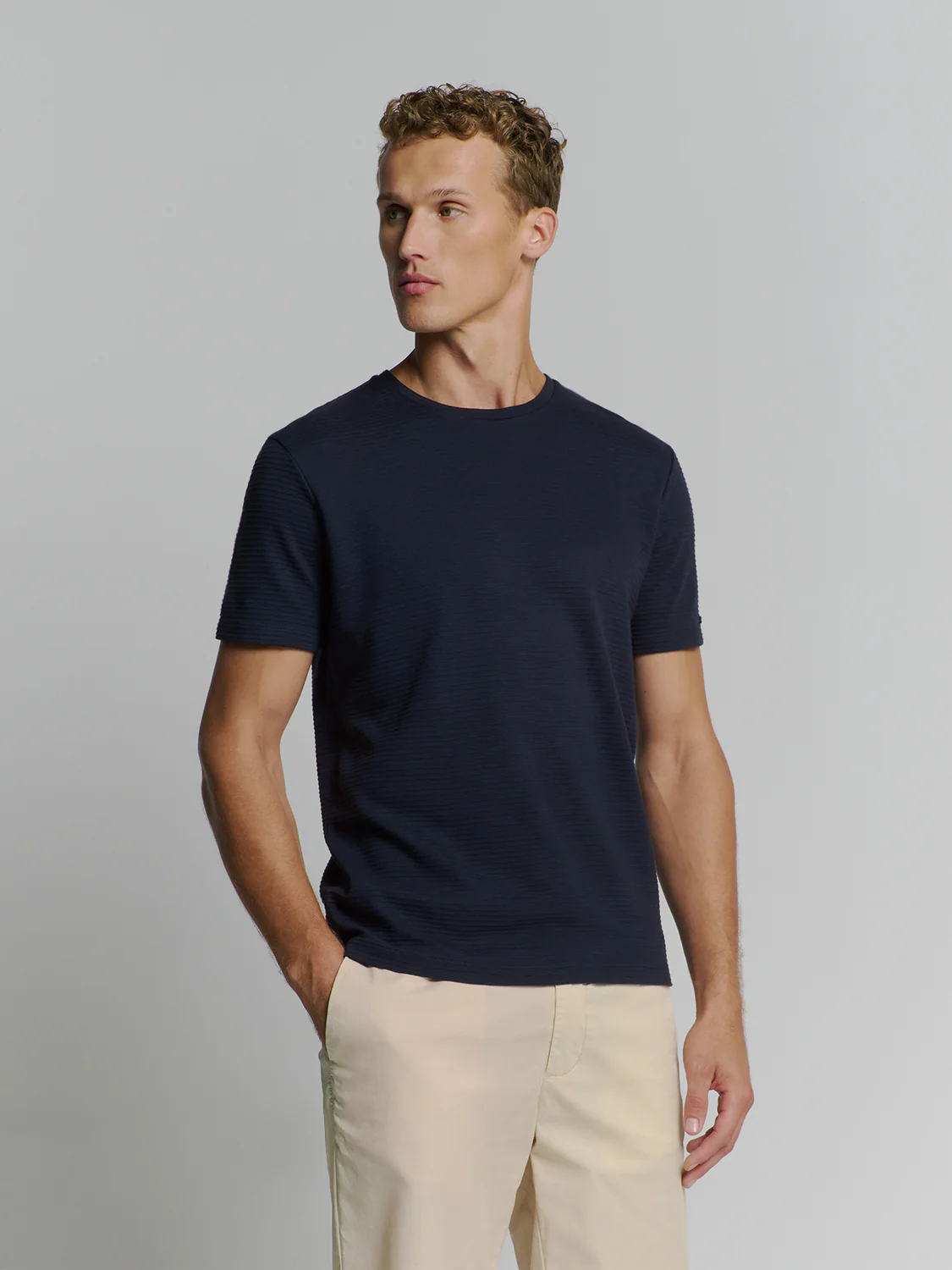 NO EXCESS T-Shirt Crewneck Deep Blue 