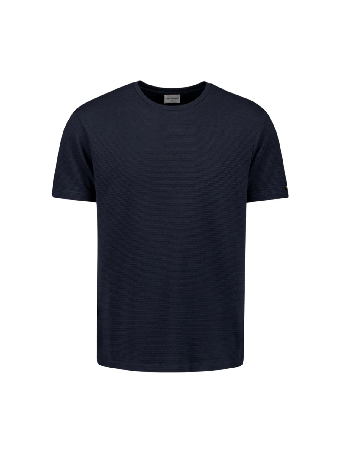 NO EXCESS T-Shirt Crewneck Deep Blue  - Afbeelding 4