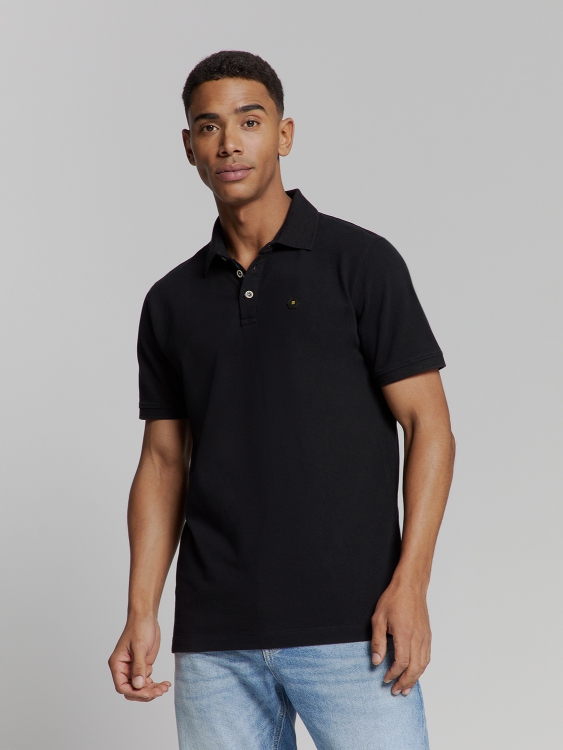 NO EXCESS Poloshirt Black 