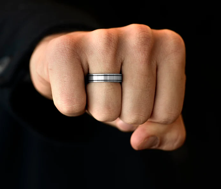 STEEL&BARNETT Herenring Verto Zilver  - Afbeelding 2