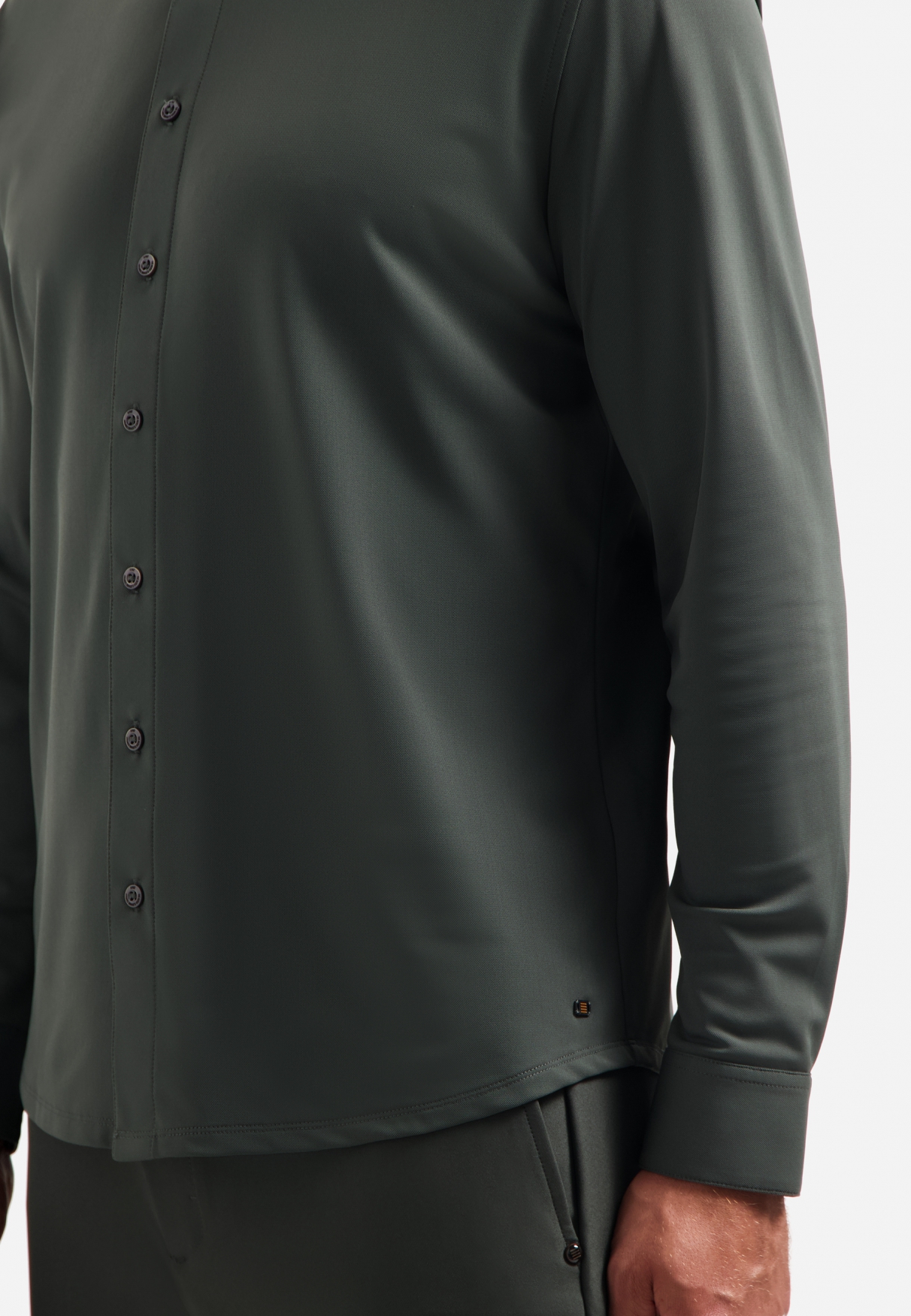 NO EXCESS Heren Travel Overhem Sedoc Donkergrijs  - Afbeelding 5