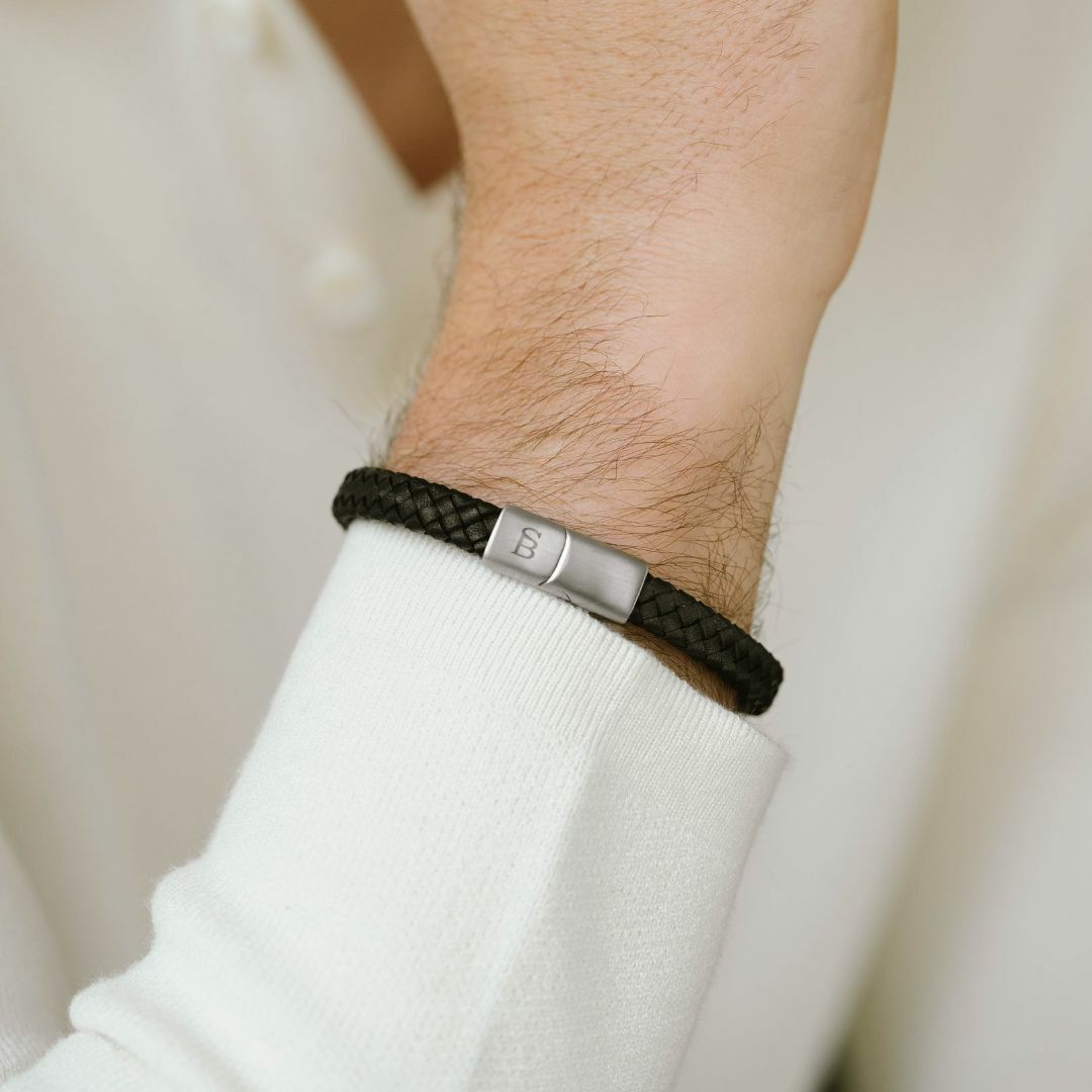 STEEL & BARNETT Armband Riley Black 