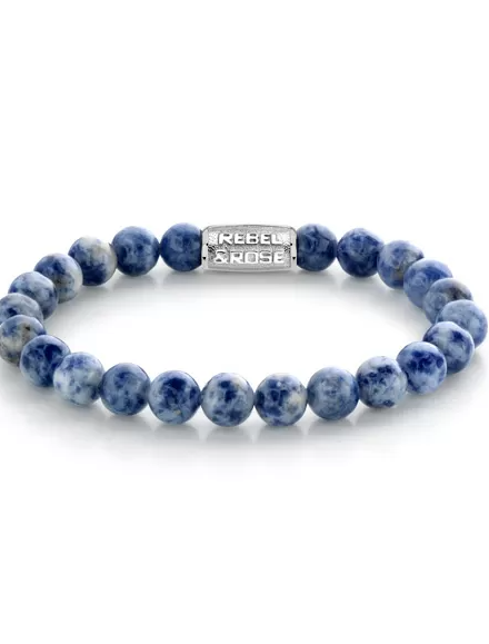 REBEL&ROSE Herenarmband Dutch Delfts Blue 