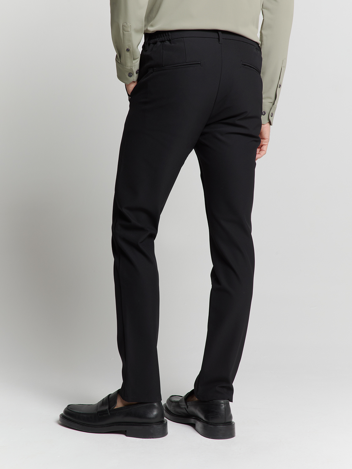 NO EXCESS Heren Travelbroek Sedoc Stretch Zwart - Afbeelding 2