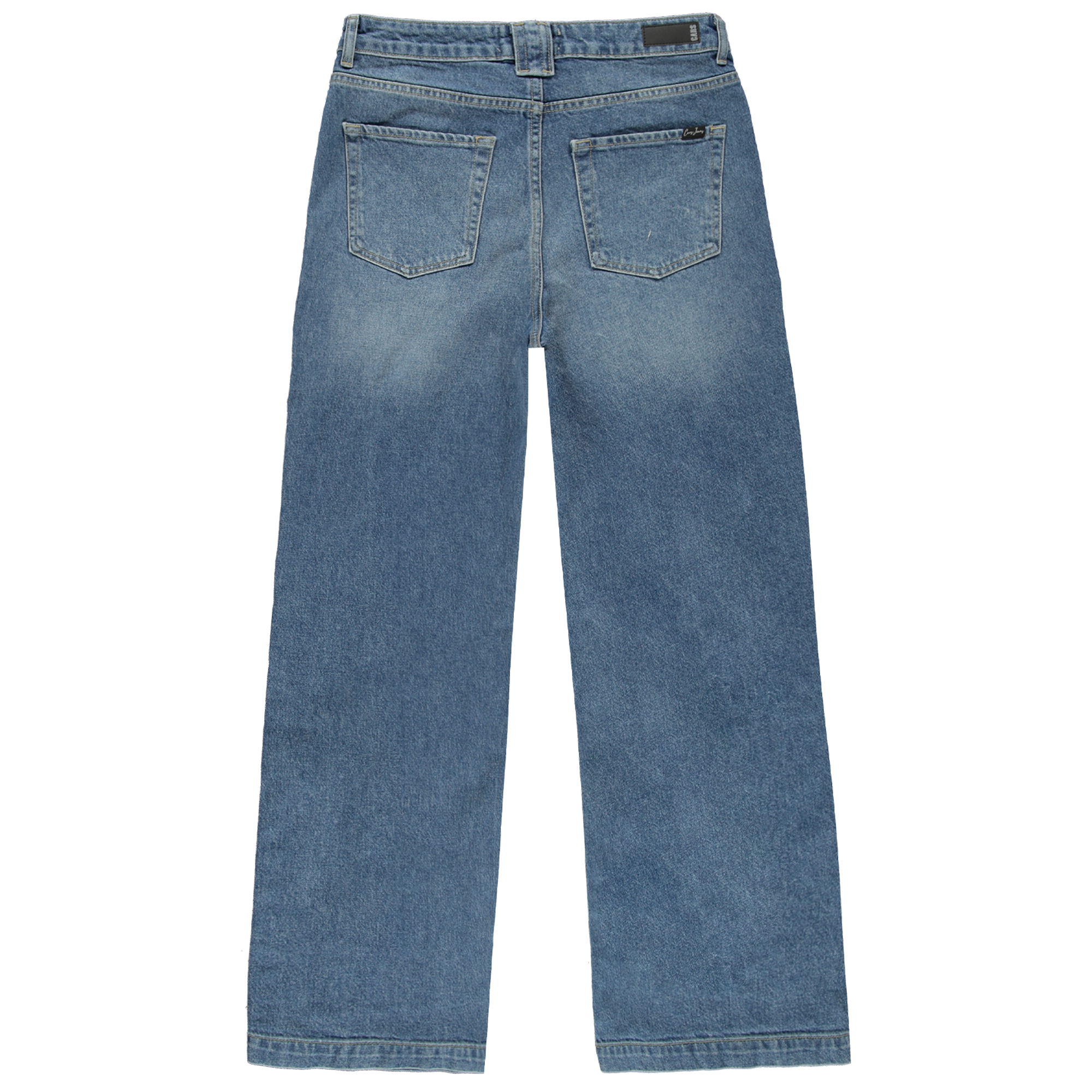 CARS Dames Spijkerbroek Lola Wide Leg Fit Dark Used  - Afbeelding 2