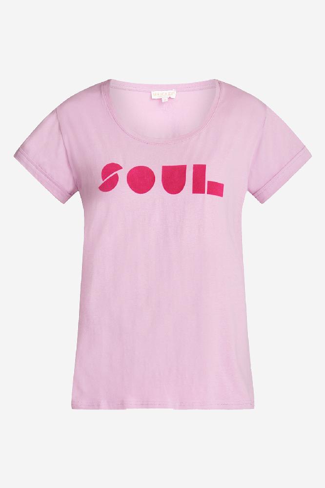 MAICAZZ T-Shirt Yssa Mauve Roze 