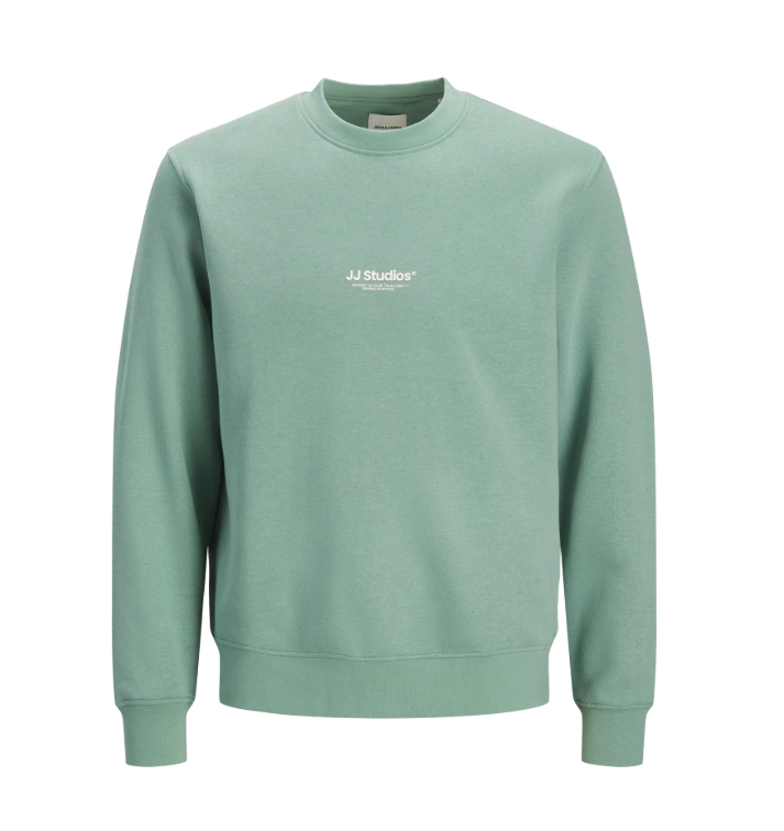 JACK&JONES Heren Sweater Soho Blauw-Groen 