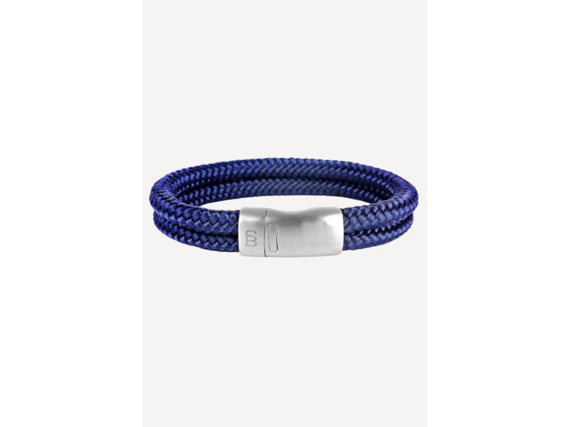 Steel&Barnett Herenarmband Lake Navy 