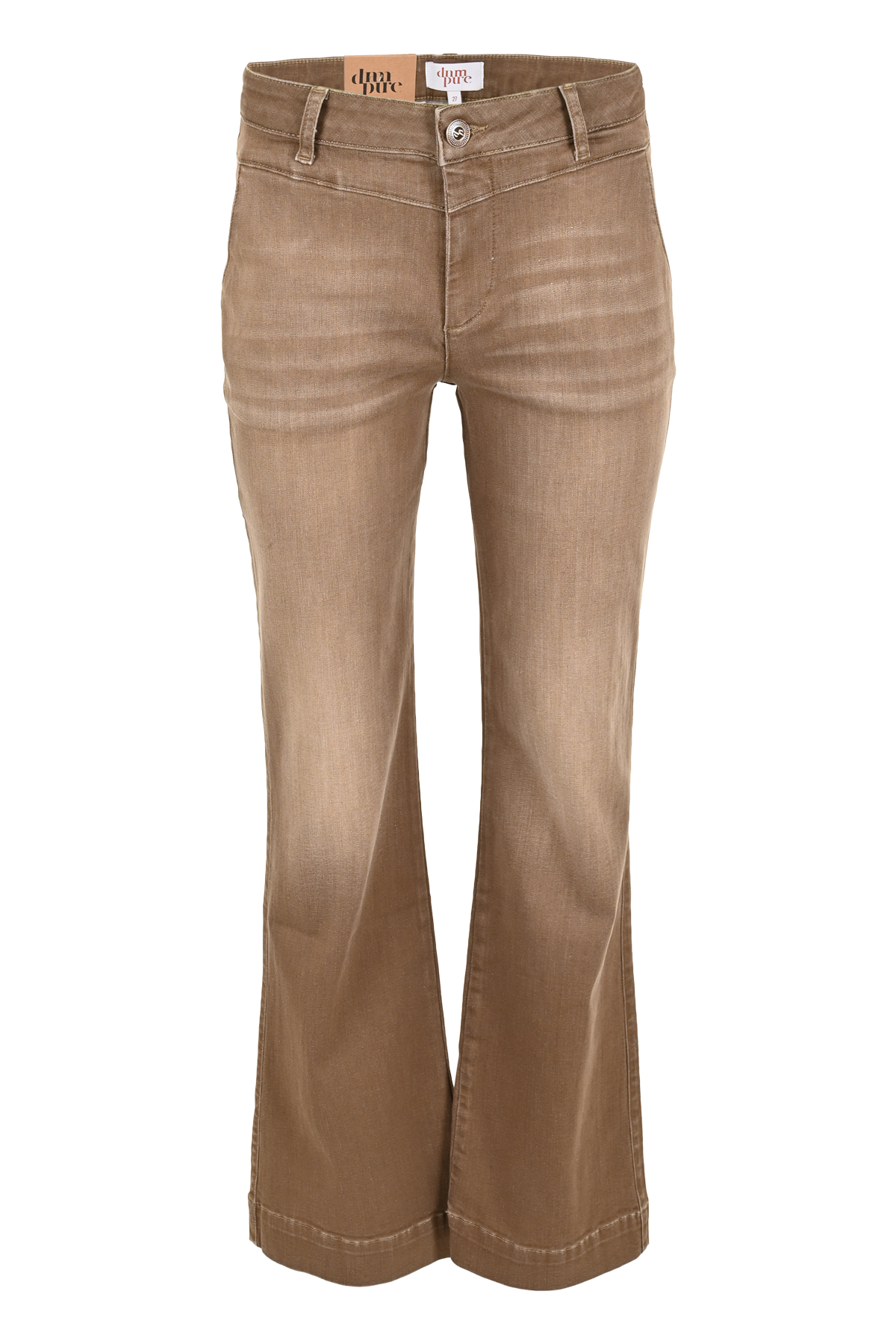 DNM PURE BY ZIZO Broek Brando Dark Brown 