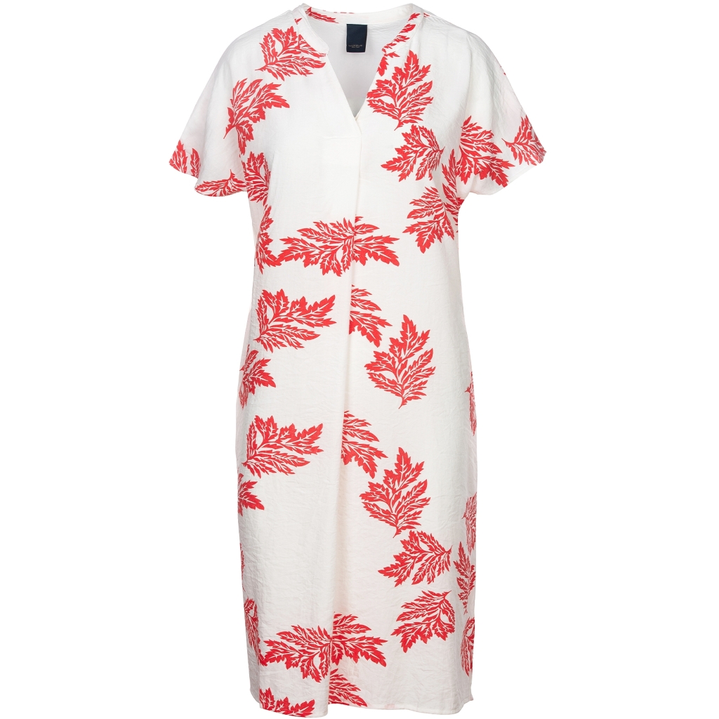 ONE TWO LUXZUZ Jurk Georgina Wit-Rood 