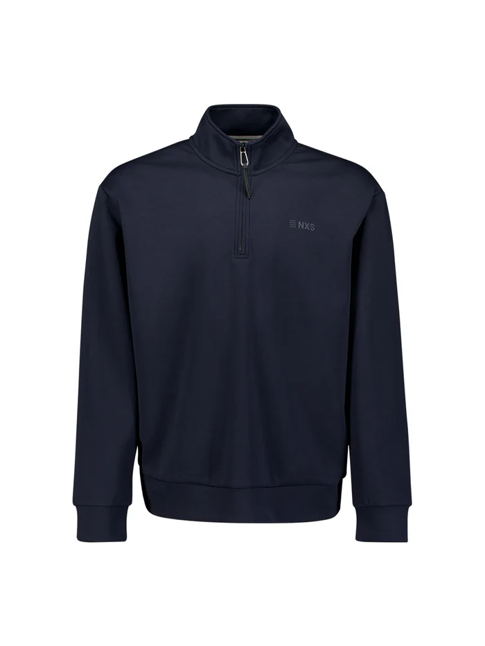 NO EXCESS  Zoom Halve-Rits Sweater Night - Afbeelding 2
