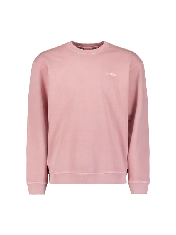 NO EXCESS Sweater Relaxed Fit Light Mauve