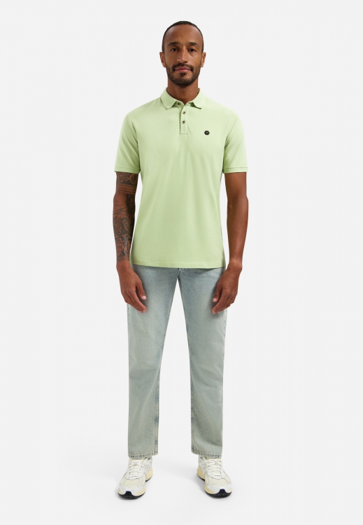 NO EXCESS Polo Green - Afbeelding 3