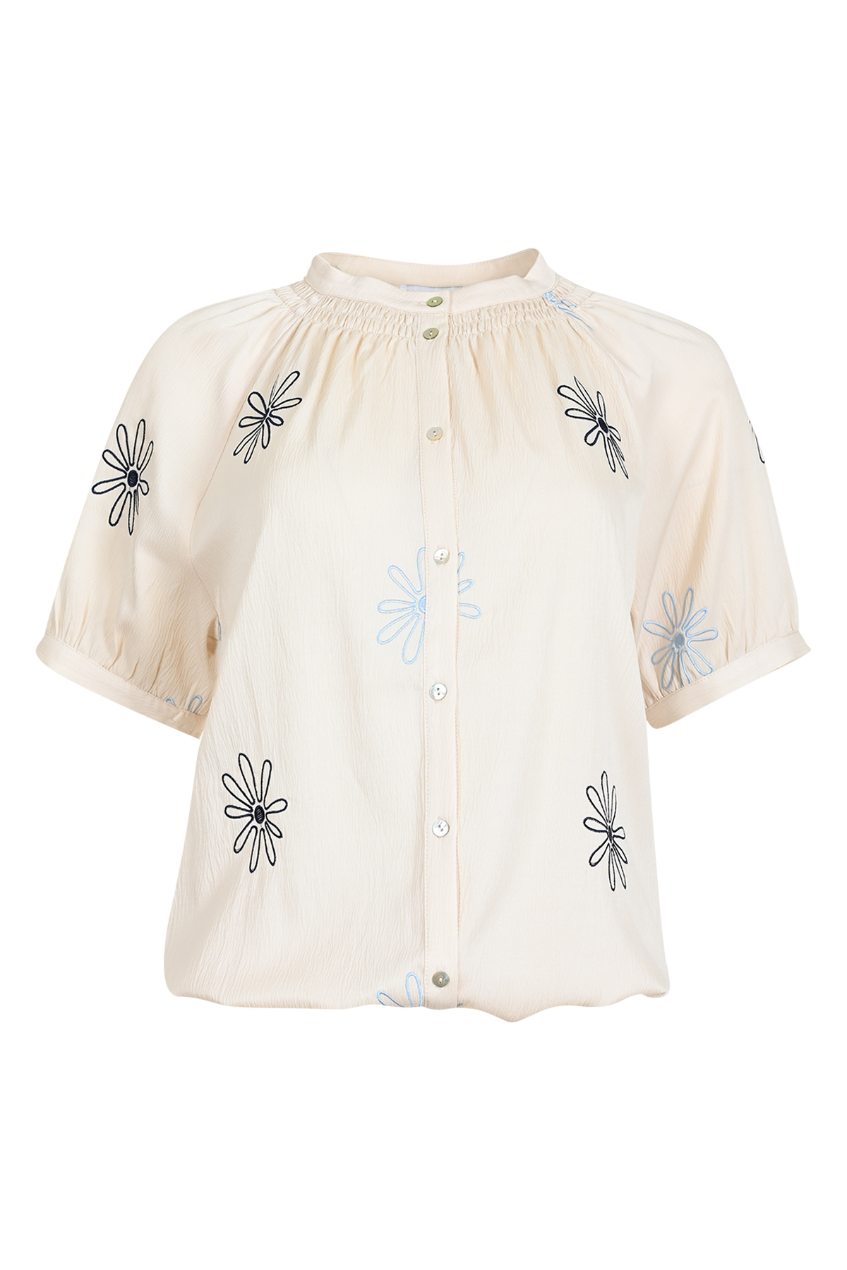 MAICAZZ Dames Blouse Naria Sand  - Afbeelding 2