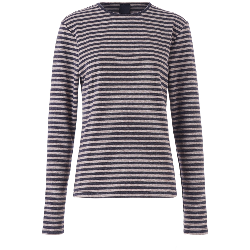 ONE TWO LUXZUZ Shirt Lange Mouwen Amazig Gestreept  - Afbeelding 2