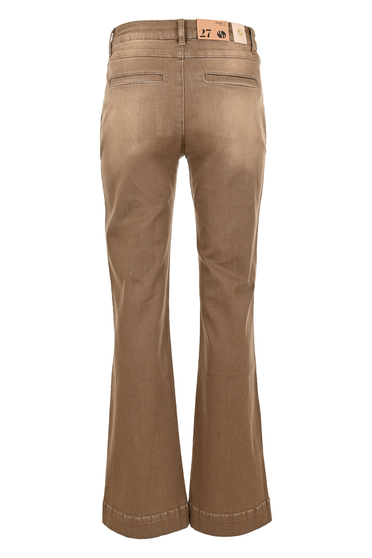 DNM PURE BY ZIZO Broek Brando Dark Brown  - Afbeelding 2