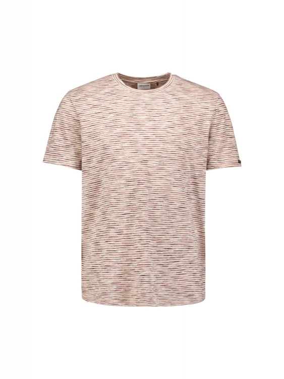 NO EXCES T-shirt Met Ronde Hals Streepjes Stone - Afbeelding 3