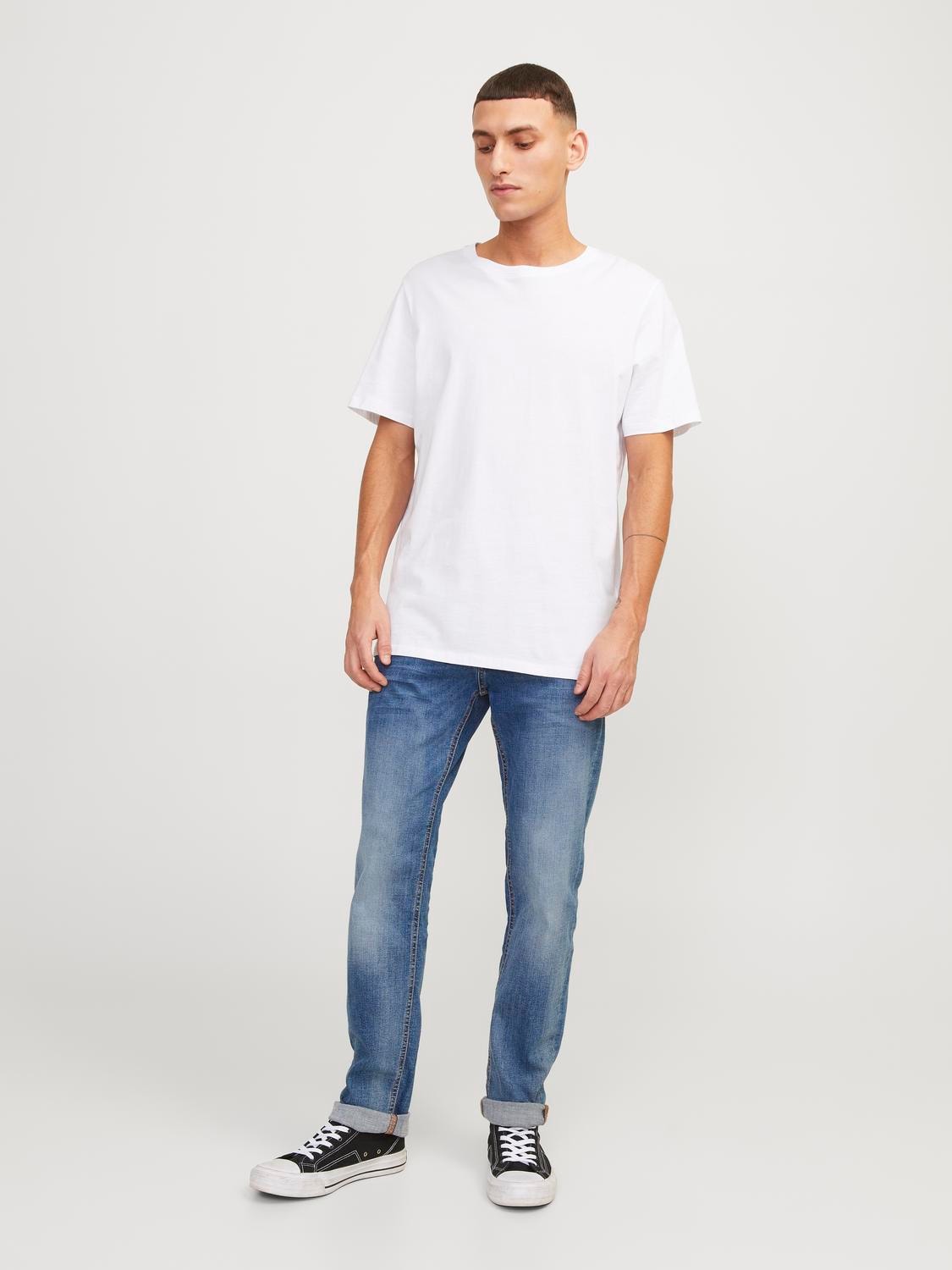 JACK&JONES Spijkerbroek Tim Slim Straight Blue Denim - Afbeelding 2