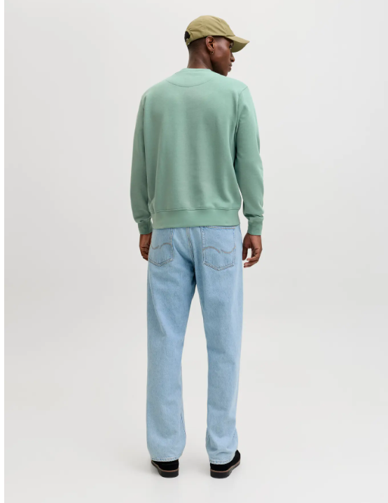 JACK&JONES Heren Sweater Soho Blauw-Groen  - Afbeelding 3