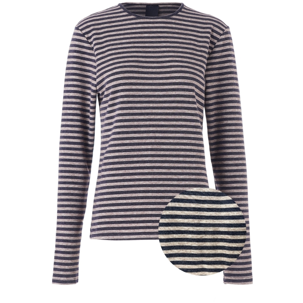ONE TWO LUXZUZ Shirt Lange Mouwen Amazig Gestreept  - Afbeelding 3