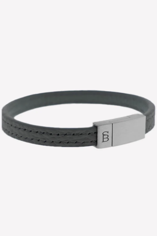 Steel&Barnett Herenarmband Grady Iron 
