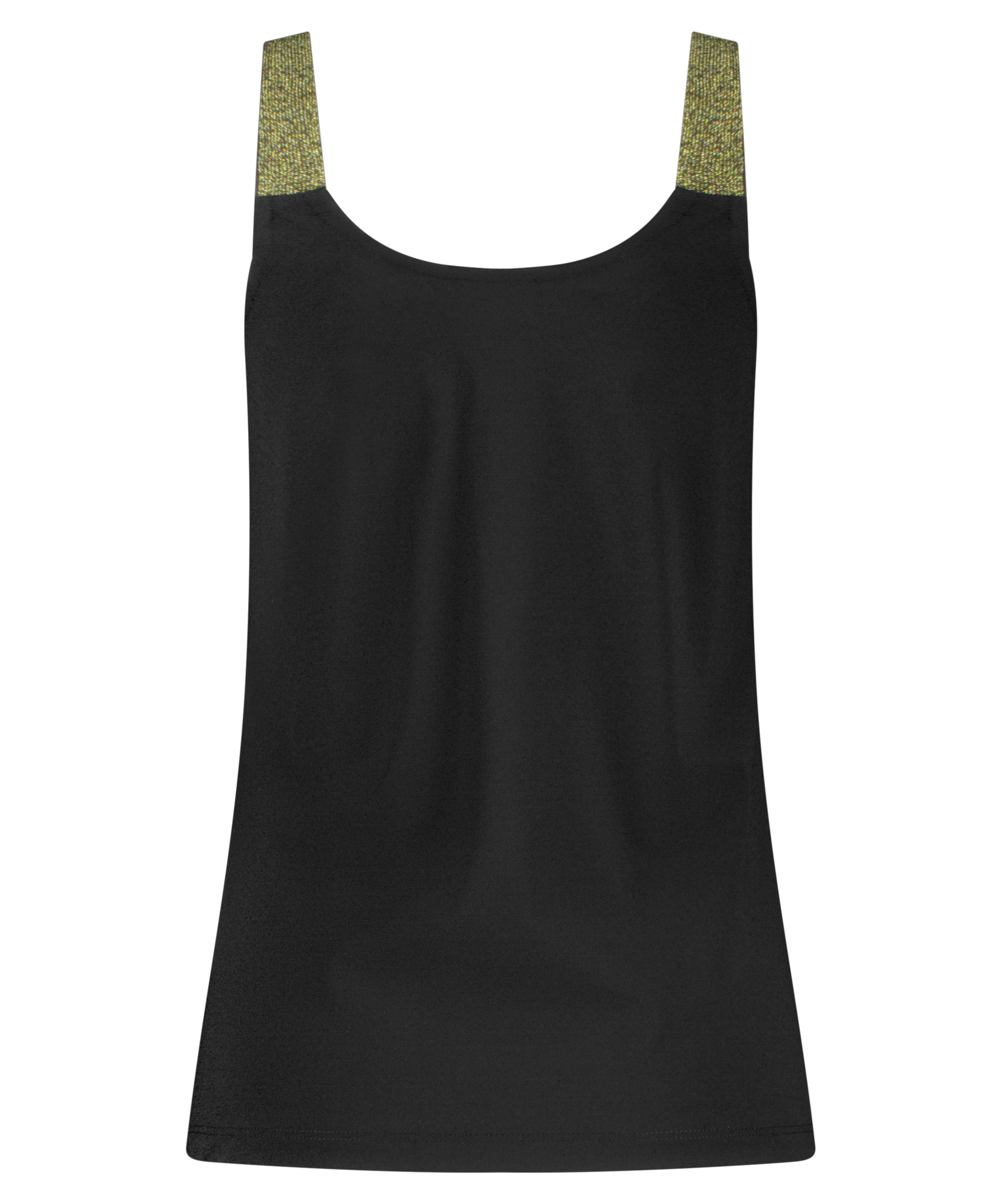 LADY DAY Hemdje Tuesday Black-Gold  - Afbeelding 2