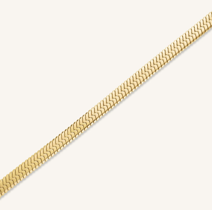 ROSEFIELD Damesarmband Large Snake Goudkleur  - Afbeelding 3
