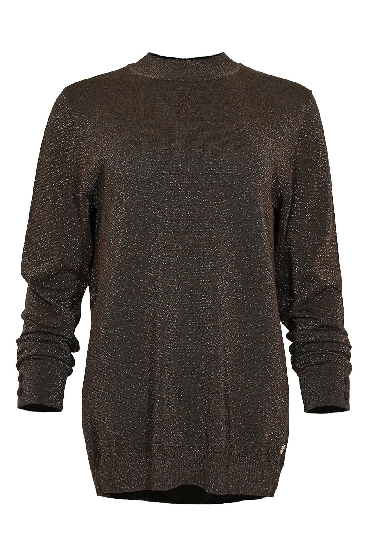 MAICAZZ Dames Trui Road Bruin Lurex 