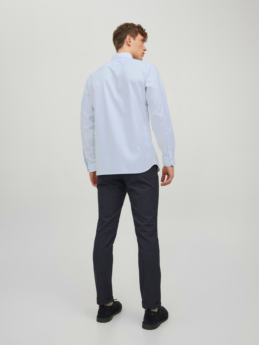JACK&JONES Heren Overhemd Parker Slim Fit Cashmere Blue  - Afbeelding 2