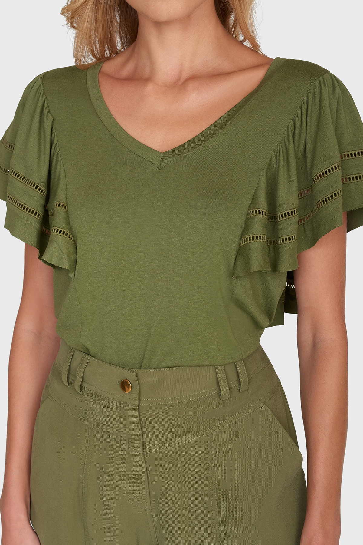 MAICAZZ Top Jalisa Pale Green  - Afbeelding 5