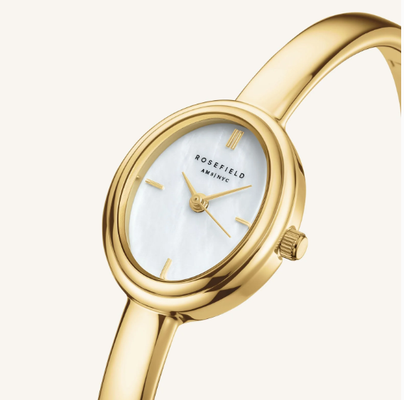 ROSEFIELD Dameshorloge Bangle Goud Maat S  - Afbeelding 2