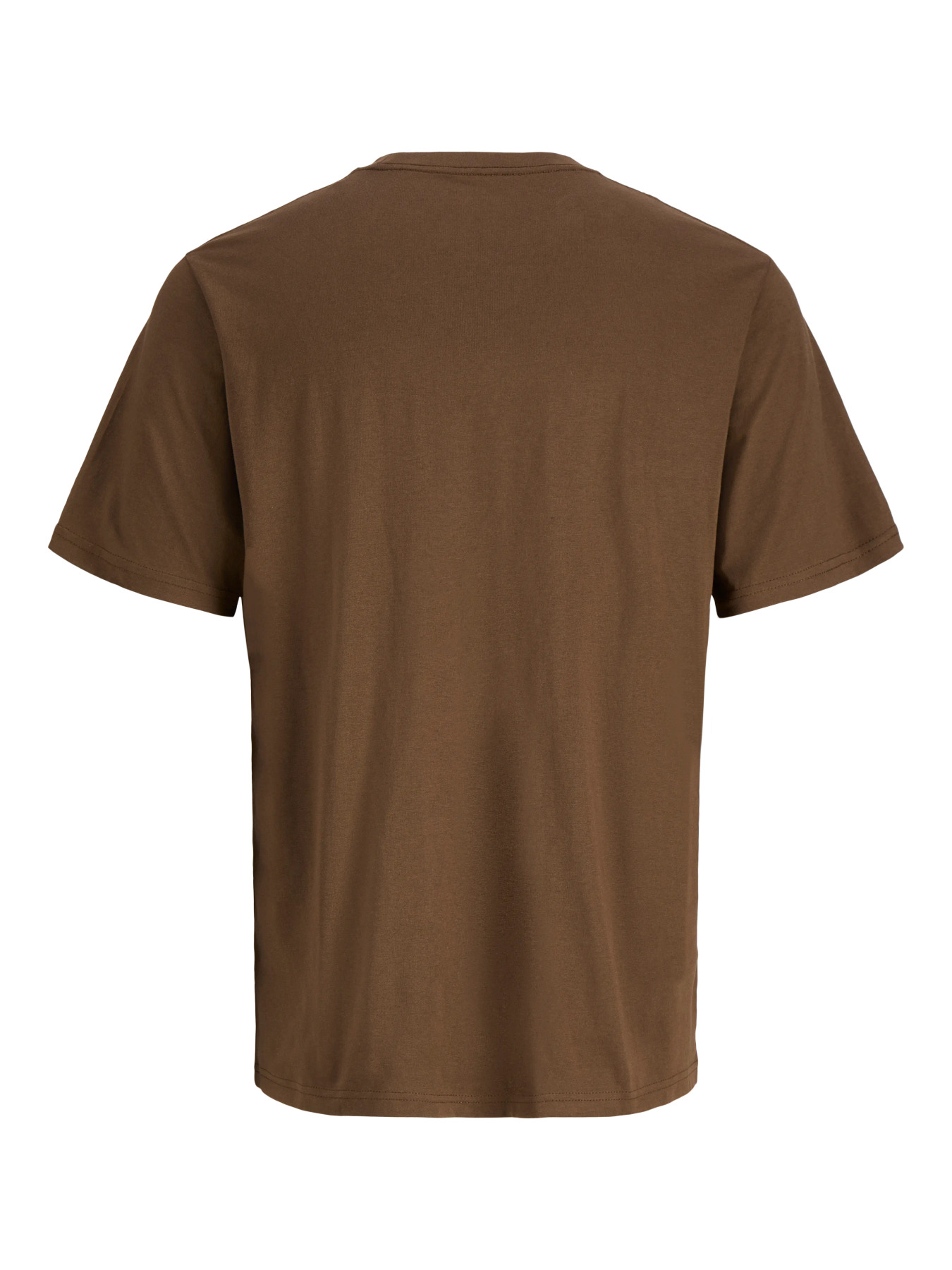 JACK & JONES Heren T-Shirt Soho Donkerbruin  - Afbeelding 3