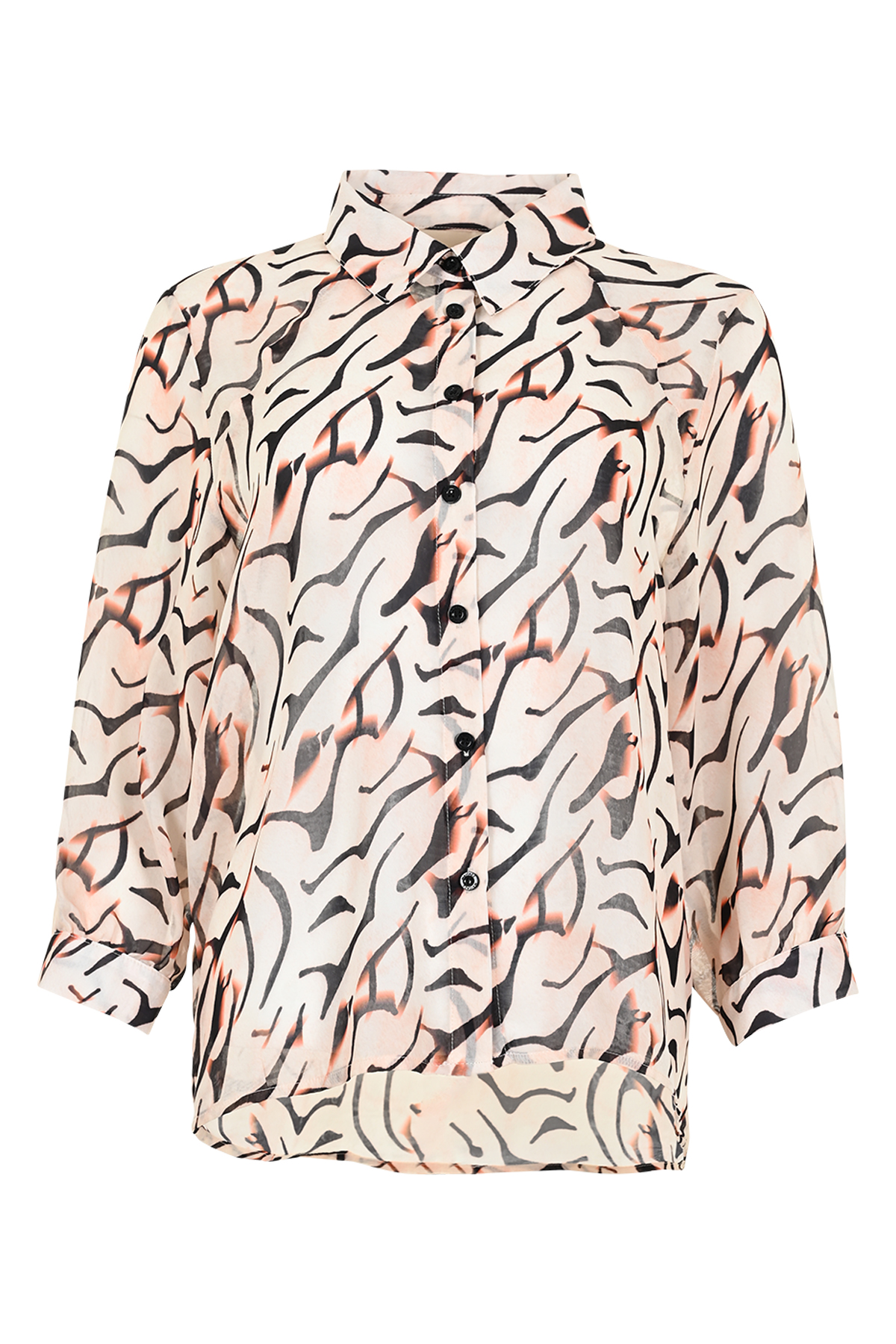 MAICAZZ Dames Blouse Pioli Abstract Colorful - Afbeelding 3