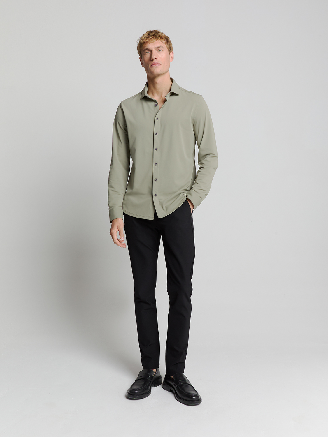 NO EXCESS Heren Travelbroek Sedoc Stretch Zwart - Afbeelding 3