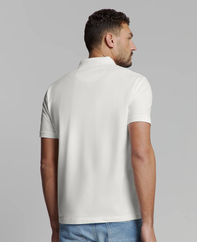 NO EXCESS Heren Poloshirt Wit  - Afbeelding 1
