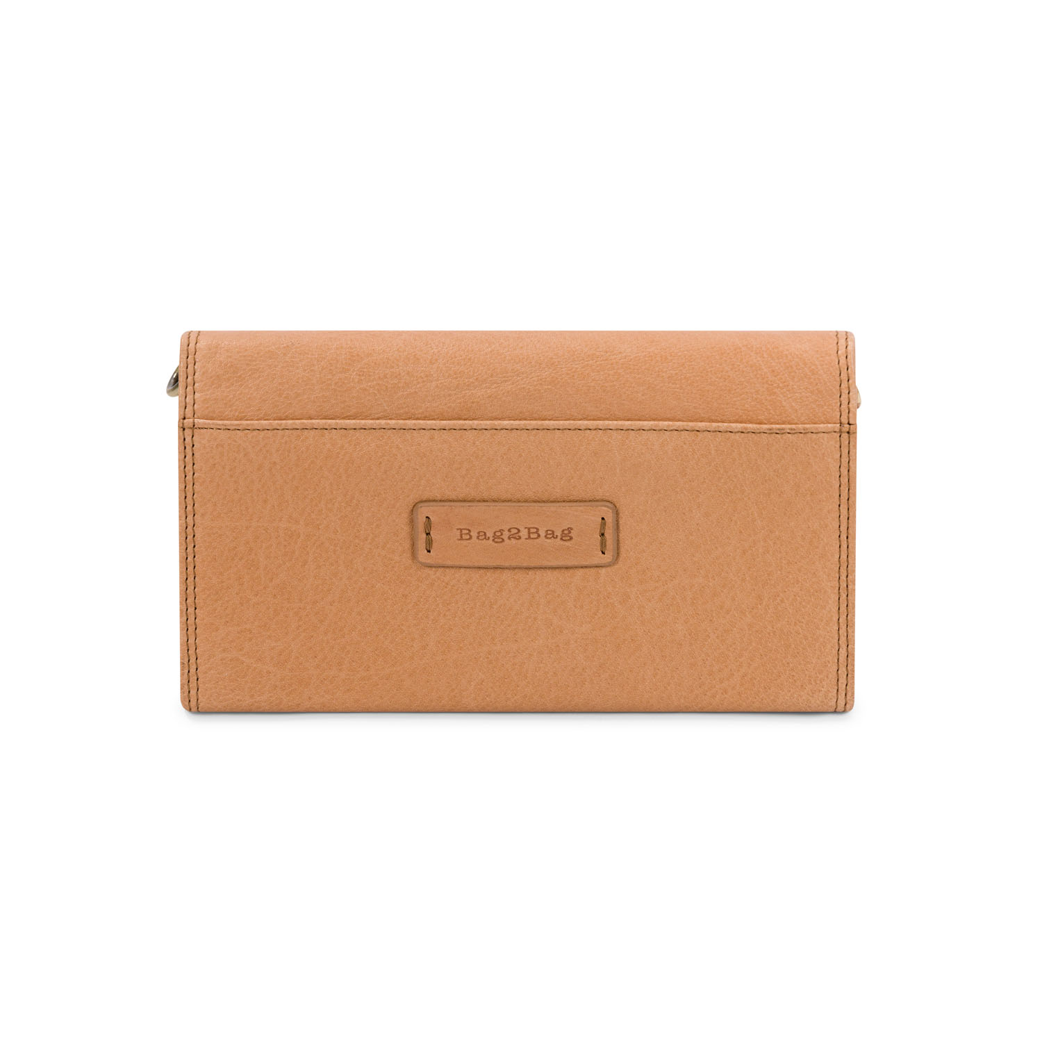 BAG2BAG Clutch Tas Amalfi Camel  - Afbeelding 3
