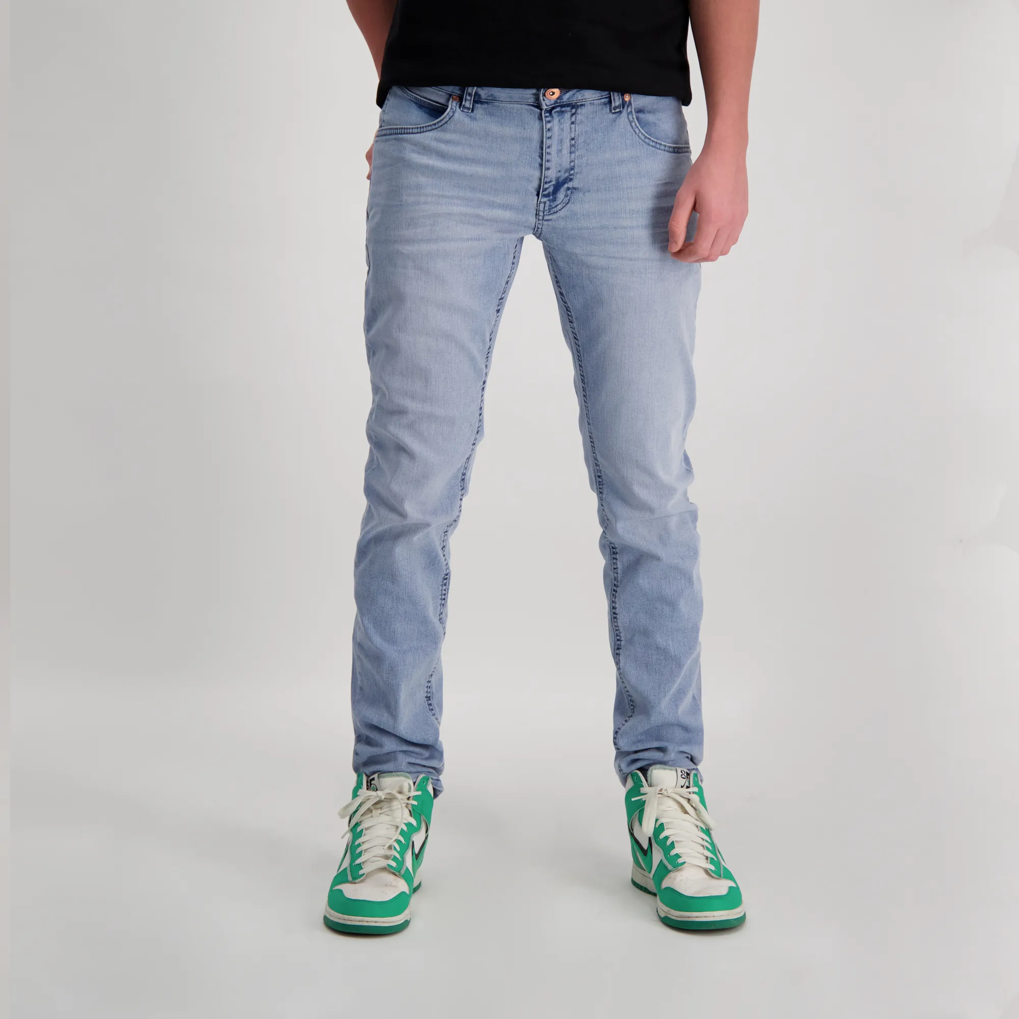 CARS Spijkerbroek James Slim Fit Porto Wash 