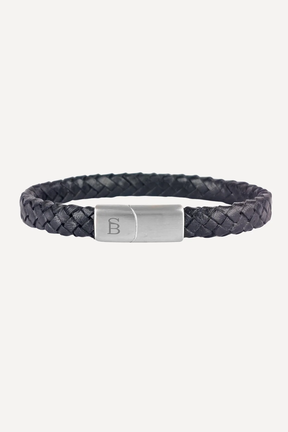 Steel&Barnett Herenarmband Riley Black 