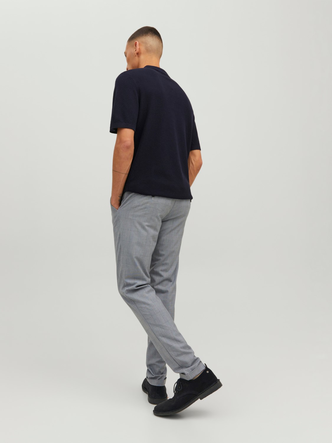 JACK&JONES Chino Marco Connor Grey Check  - Afbeelding 5