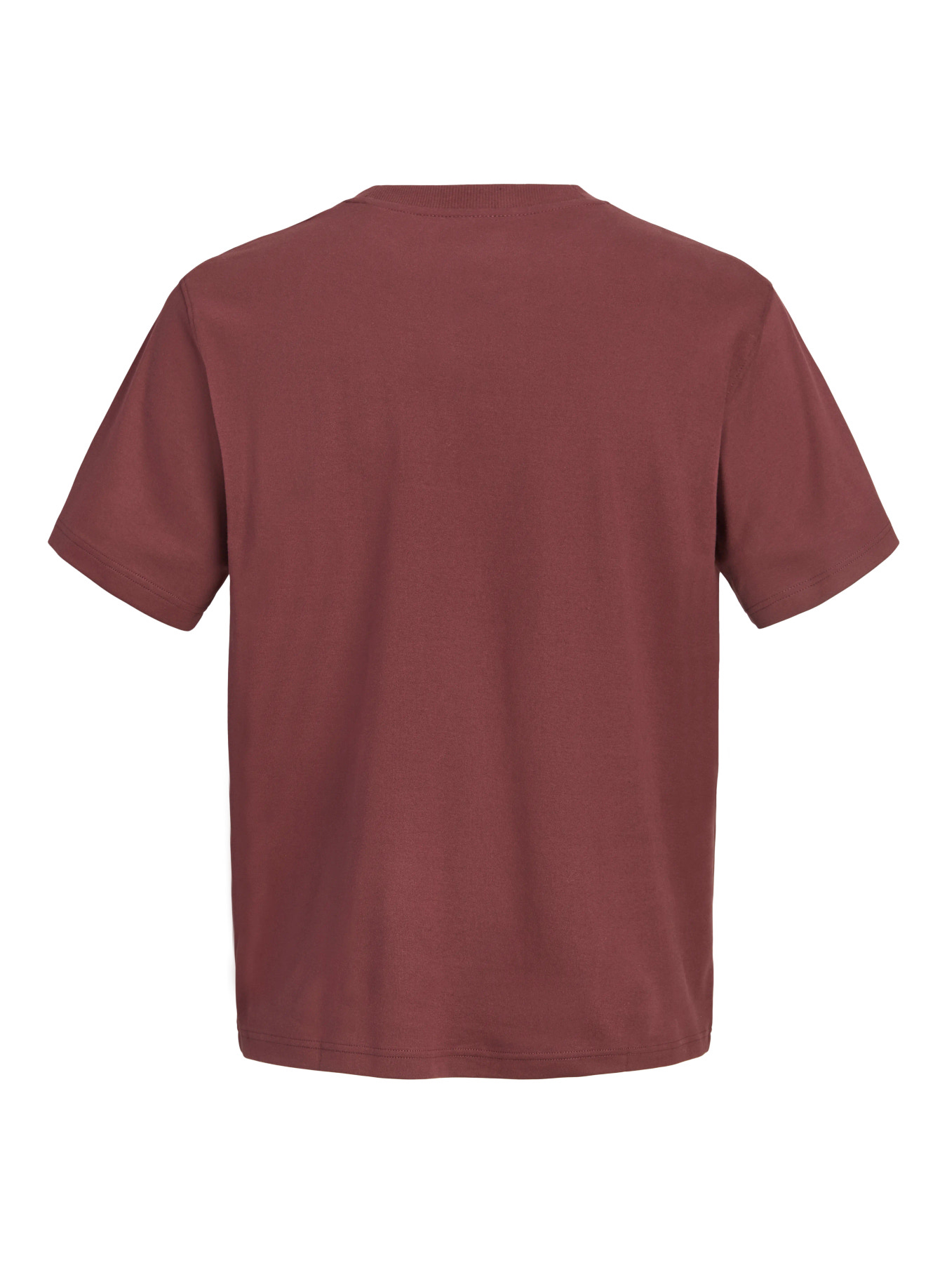 JACK & JONES Heren T-Shirt Owen Rood-Bruin - Afbeelding 2